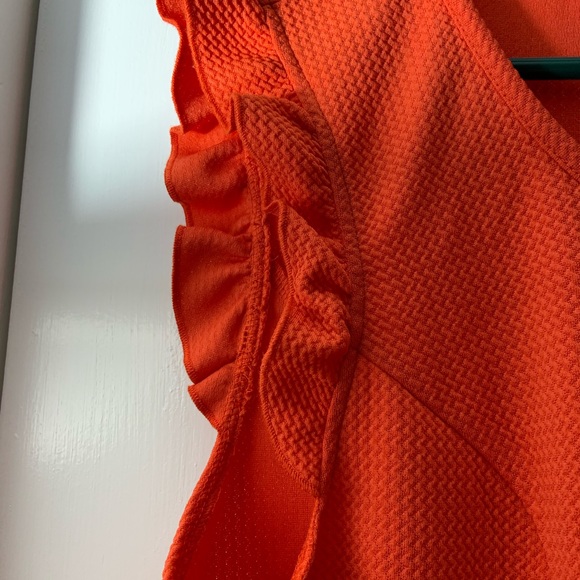 Target XHILARATION coral color ruffle dress XXL - Picture 5 of 5